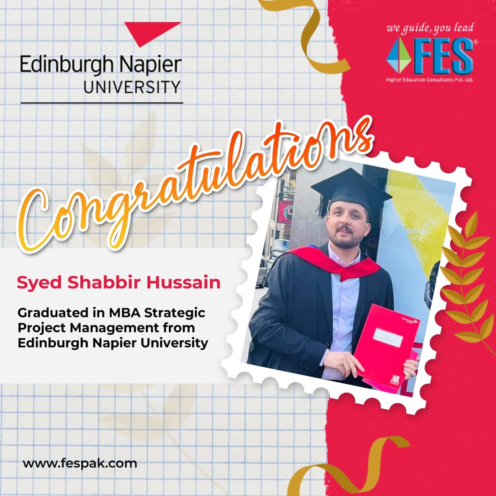 FES graduate success story 34